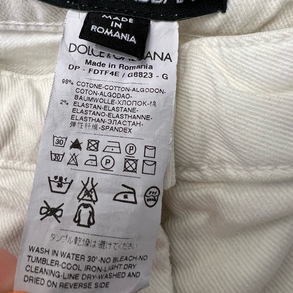 Dolce & Gabbana Distressed Denim - Picture 10 of 12